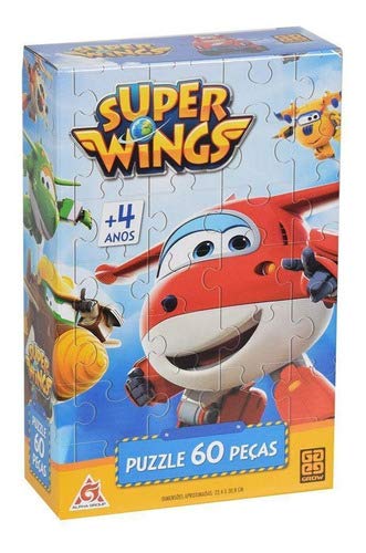 Super Wings Quebra Cabeça 60 Peças - Grow