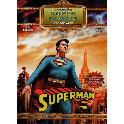 Superman -DVD Coleção Super Heróis do Cinema