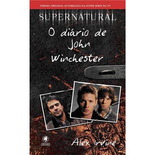 Supernatural Livro o Diario de John Winchester