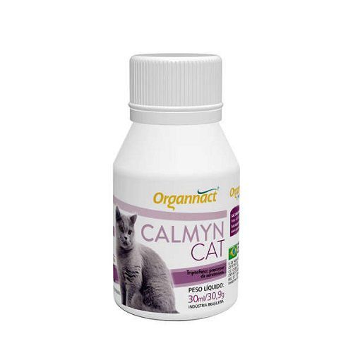 Suplemento Alimentar Calmyn Cat - 30ml - Organnact
