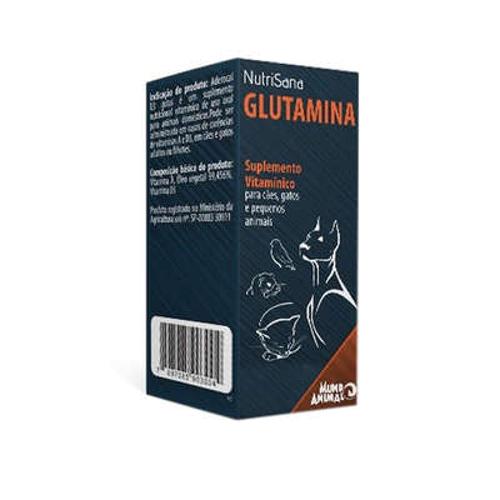 Suplemento Alimentar Glutamina Mundo Animal Nutrisana - 120 Ml