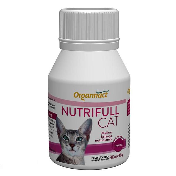 Suplemento Alimentar Nutrifull Organnact Cat - 30 ML