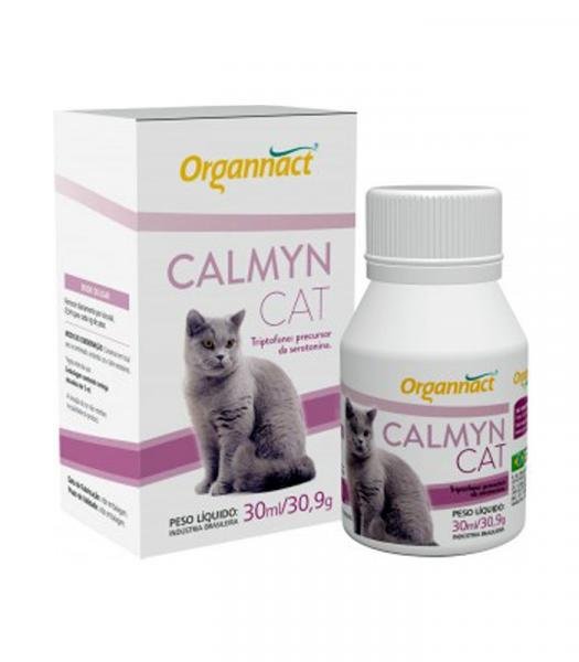 Suplemento Alimentar Organnact Calmyn Cat 30 Ml