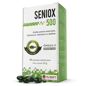 Suplemento Alimentar Seniox 500 Mg 30 Cápsulas