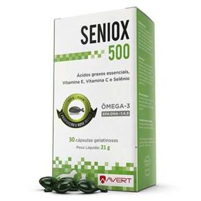 Suplemento Alimentar Seniox 500 Mg 30 Cápsulas