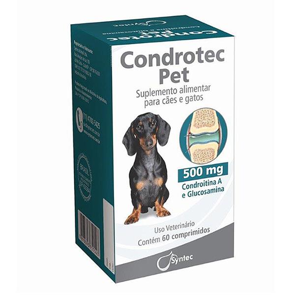 Suplemento Alimentar Syntec Condrotec Pet 60 Comprimidos
