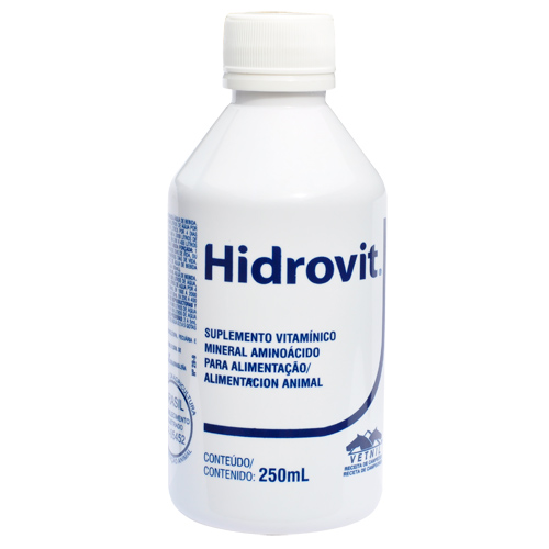 Suplemento Alimentar Vetnil Hidrovit para Aves 250ml