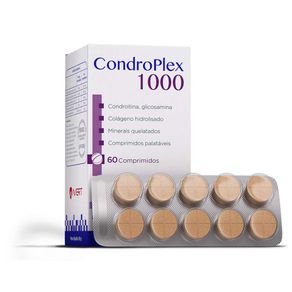 Tudo sobre 'Suplemento Avert Condroplex 1000 60 Comprimidos'