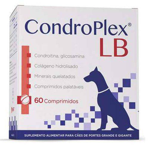 Suplemento Avert Condroplex Lb com 60 Comprimidos 120 G