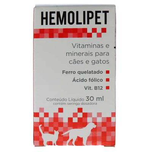 Suplemento Avert Hemolipet - 30ml