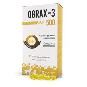 Suplemento Avert Ograx-3 500 Mg