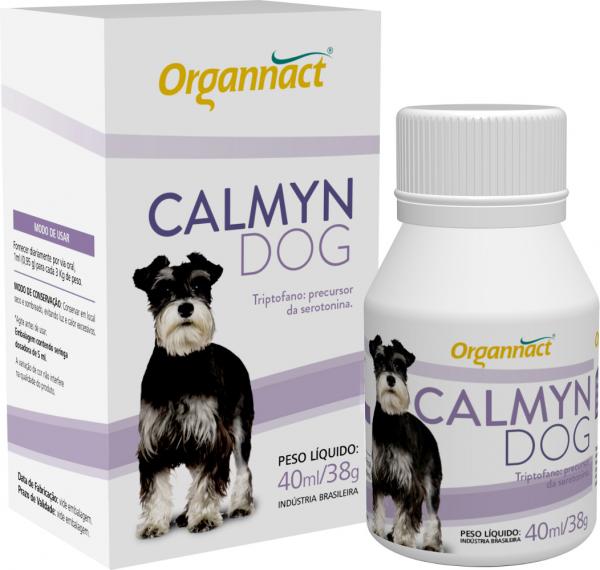 Suplemento Calmyn Dog Organnact 40 Ml - Organnact