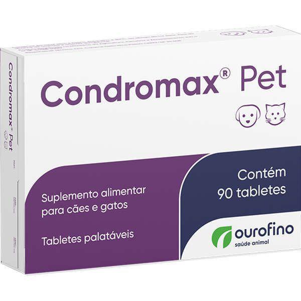 Suplemento Condromax - 90 Comprimidos - Ouro Fino Pet