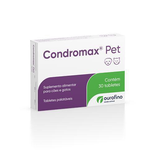 Suplemento Alimentar para Cães e Gatos Condromax Pet Ourofino 30 Tabletes
