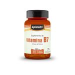 Suplemento de Vitamina B7 60 Caps 280 Mg