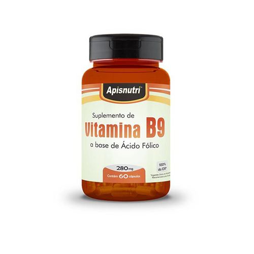 Suplemento de Vitamina B9 60 Caps 280mg