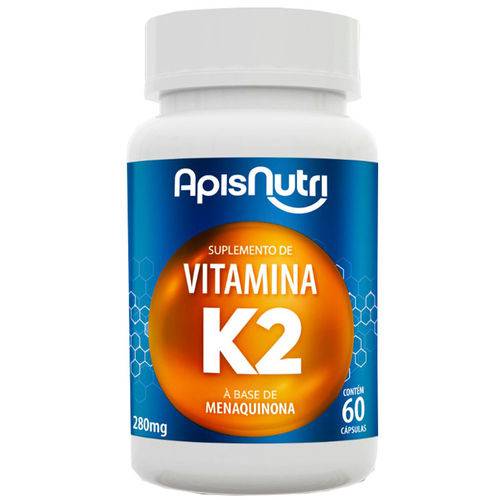 Tudo sobre 'Suplemento de Vitamina K2 60 Caps 280mg'