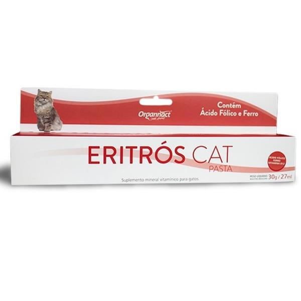 Suplemento Eritros Cat Pasta 30g Organnact
