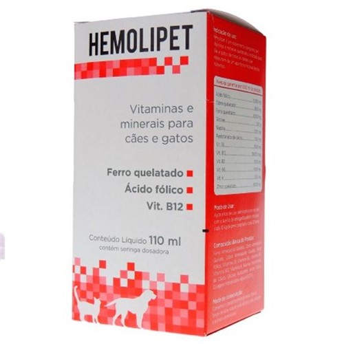 Suplemento Hemolipet 110 Ml