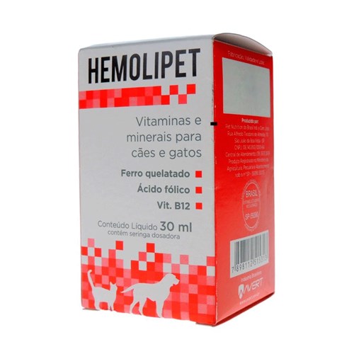 Suplemento Hemolipet Avert - 30ml