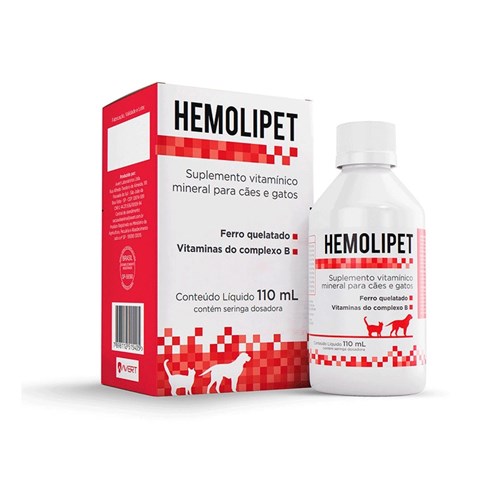 Suplemento Hemolipet Avert - 110ml