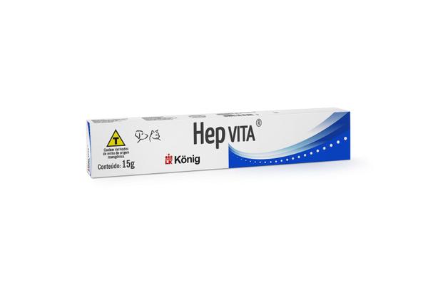 Suplemento Konig Hep Vita para Cães e Gatos - 15g