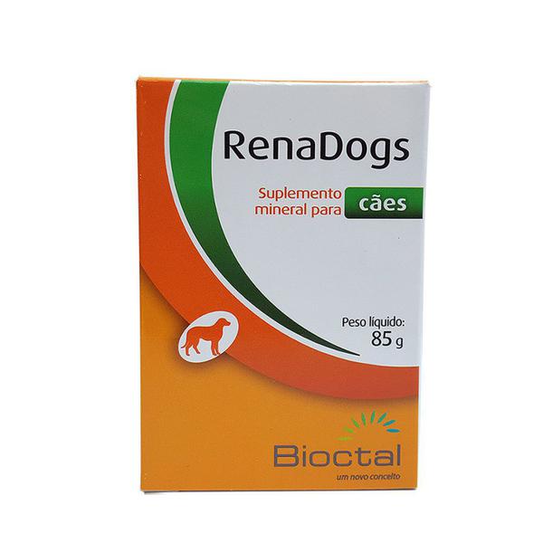 Suplemento Mineral Bioctal Renadogs para Cães 85g