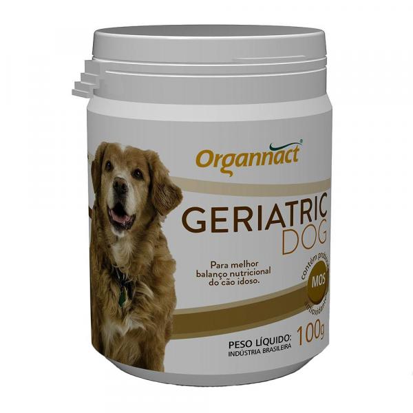 Suplemento Mineral Geriatric Dog Organnact - 100g