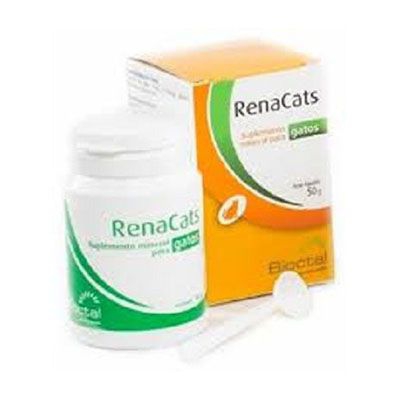 Suplemento Mineral Renacats 50g para Gatos - Bioctal