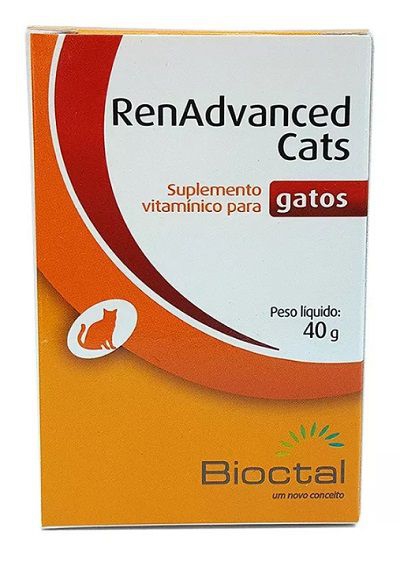 SUPLEMENTO MINERAL RENADVANCED CATS 40g PARA GATOS - Bioctal