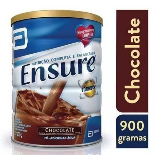 Suplemento Nutricional Ensure Sabor Chocolate 900g
