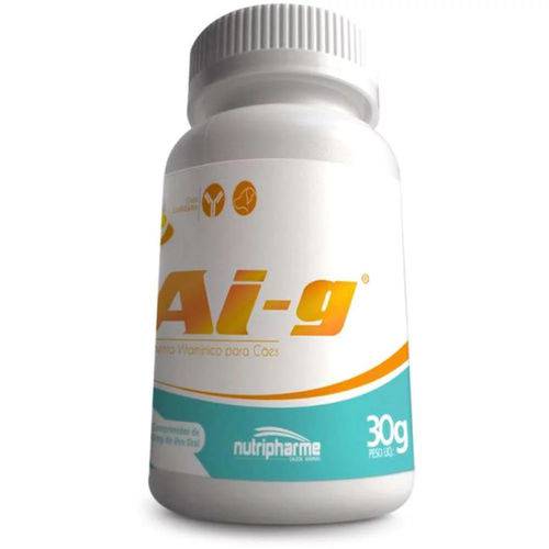 Suplemento Nutripharme Aig 30g 30 Comprimidos