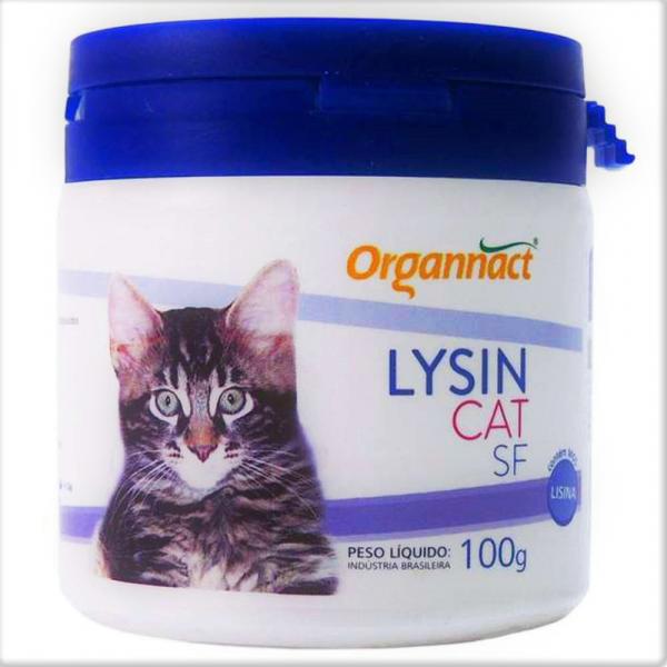 Suplemento Organnact Cat Lysin SF 100g