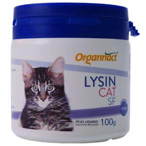 Suplemento Organnact Cat Lysin SF - 100gr