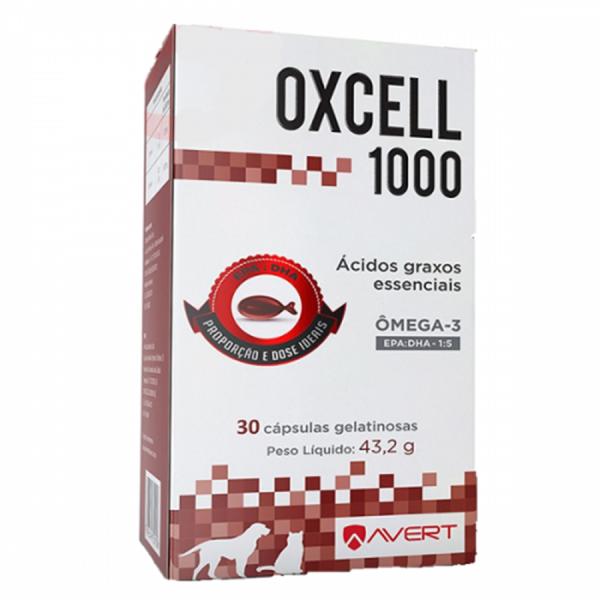 Suplemento Oxcell 1000 com 30 Cápsulas - Avert