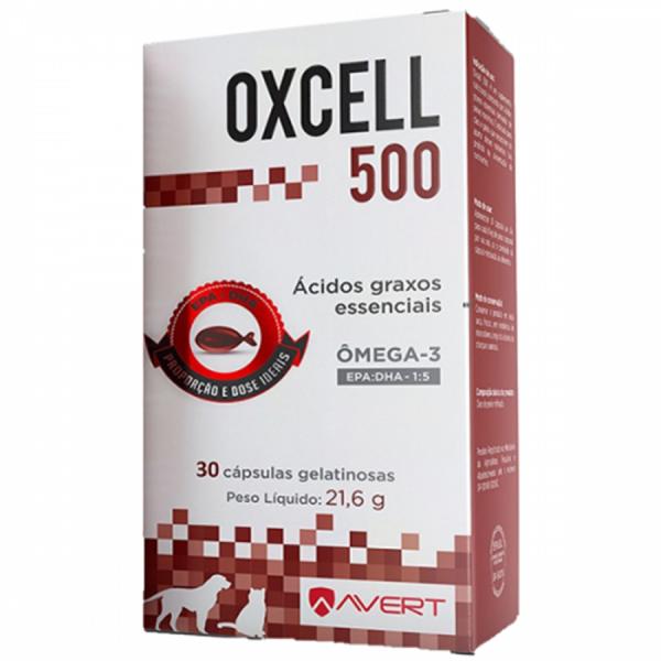 Suplemento Oxcell 500 com 30 Cápsulas - Avert