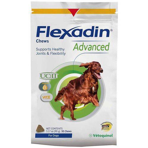 Tudo sobre 'Suplemento para Cachorro Flexadin Vetoquinol 30 Tabs'