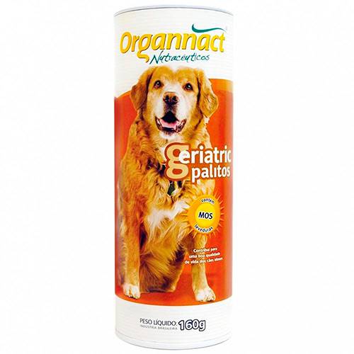 Suplemento para Cães Geriatric Palitos 160g - Organnact