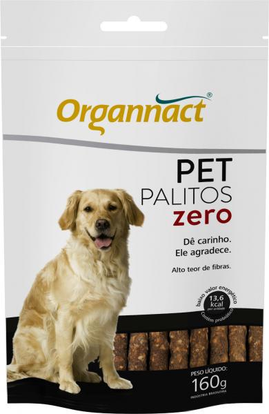 Suplemento Pet Palitos Zero Organnact Sache 160 Gr