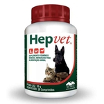 Suplemento Vetnil Hepvet Para Cães E Gatos 30 Comprimidos