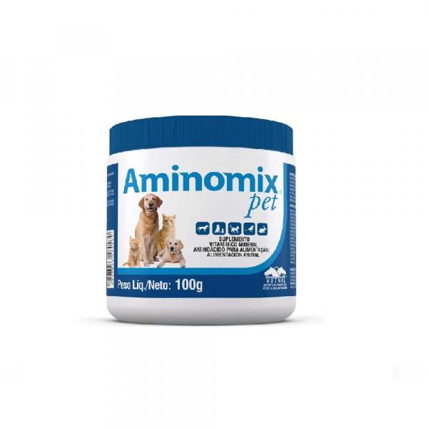 Suplemento Vitamínico Aminomix Pet Pó 100g - Vetnil