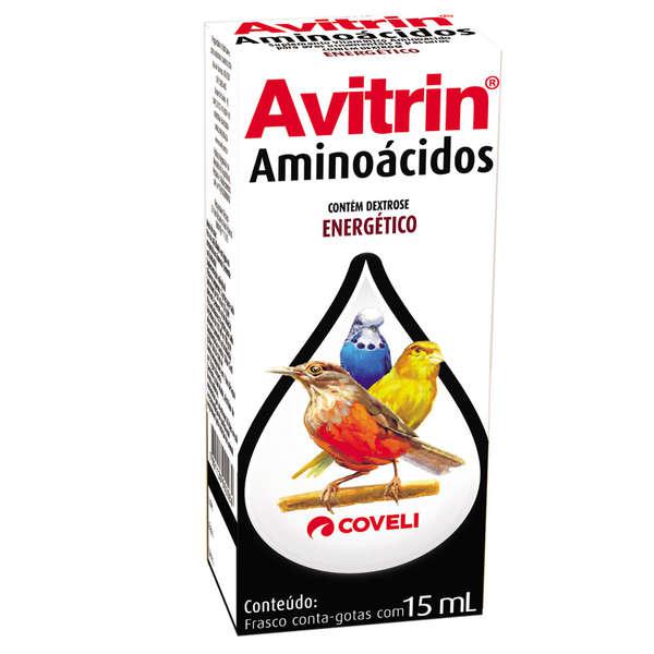 Suplemento Vitaminico Coveli Avitrin Aminoácidos para Pássaros