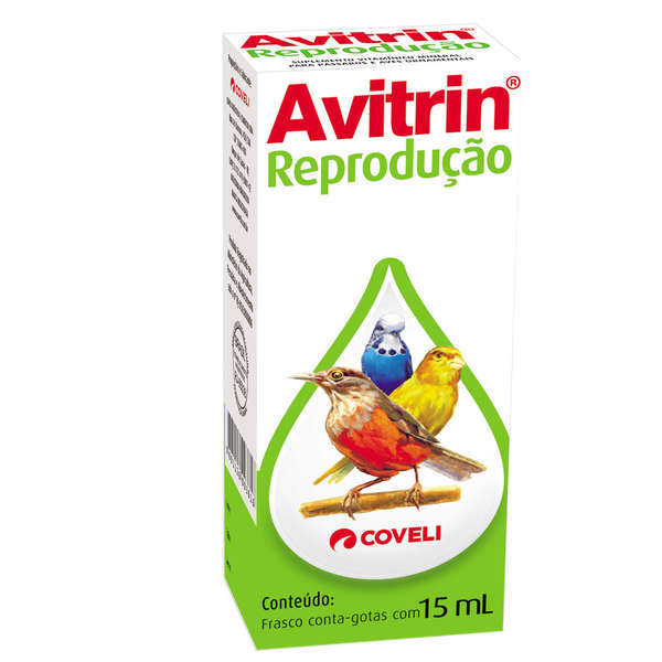 Suplemento Vitaminico Coveli Avitrin Reprodução para Pássaros
