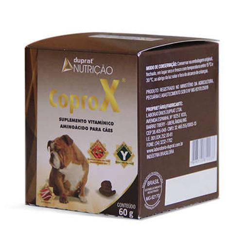 Suplemento Vitamínico Duprat Coprox para Cães - 60 G
