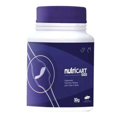 Suplemento Vitamínico Nutripharme Nutricart 1000 - 30 Comprimidos