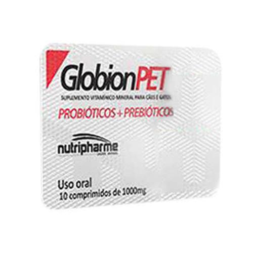 Suplemento Vitaminico para Cães e Gatos Globion Pet Nutripharme - 10 Comprimidos