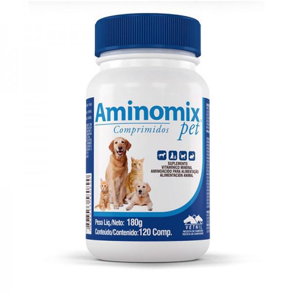 Suplemento Vitamínico Vetnil Aminomix Pet com 120