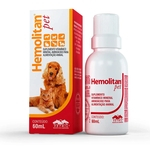 Suplemento Vitamínico Vetnil Hemolitan Pet Gotas - 60ml