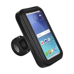 Suporte de Guidão 22 a 35mm para Smartphone de Até 5,5 Pol. com Rotação 360º e Touch Screen Preto Atrio - BI095 - Bege Médio