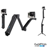 Suporte em 03 Formas GoPro para Câmeras HERO Preto - AFAEM-001